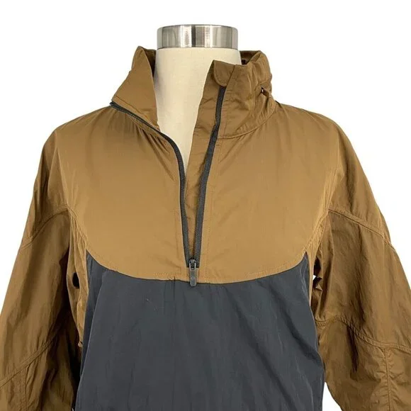 Lululemon Evergreen Anorak Deep Artifact / Black Barry's Logo Size 6 Packable - Picture 2 of 11